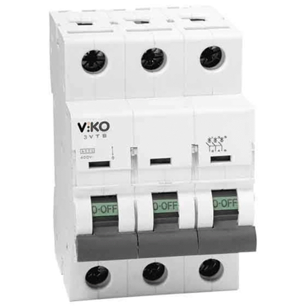 VİKO - 4VTB-3C20 3X20A 4,5kA C Tipi Otomatik Sigorta
