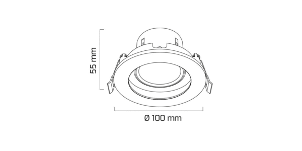 Goya Gy 1741-8 8 Watt On - Off Led Armatür - Görsel 4