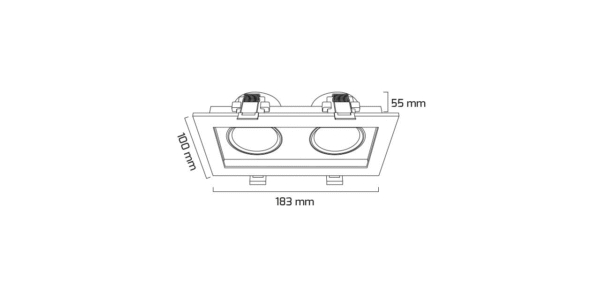 Goya Gy 1743-8 2x8 Watt On - Off Led Armatür - Görsel 8