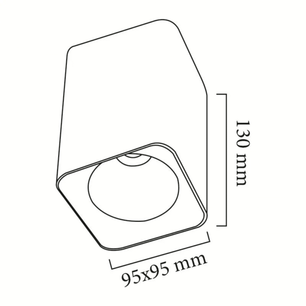 Goya Gy 1853 14 Watt Sıva Üstü COB Ledli Armatür - Görsel 2