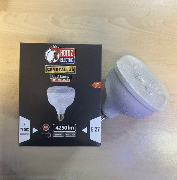Horoz Crystal 40W E27 LED AMPUL 6400K CRYSTAL