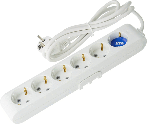 Viko Multi-Let Altılı Priz Topraklı Kablolu Çocuk Korumalı 2 Mt 90113602