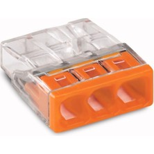 Tork TBKY-03 100 Adet 1,0-2,5mm Buat İçi Yaylı Klemens (Turuncu)