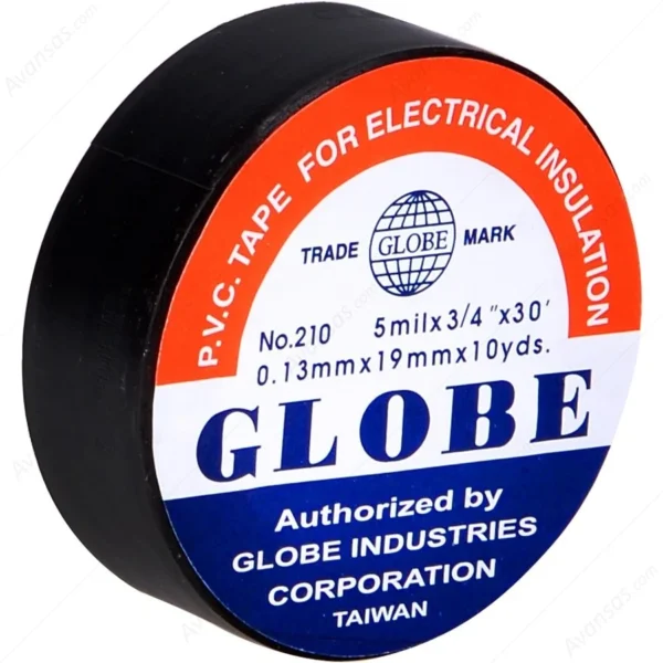 İzole Bant Globe - Siyah