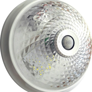 SİMGE-360° Hareket Sensörlü Ledli Acil Kilitli Tavan ARMATÜRÜ-8020-9WATT-(64 Led) Beyaz