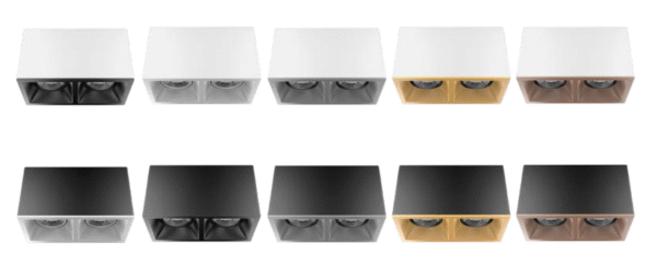 Goya Gy 1862-8 2x8 Watt Sıva Üstü SMD Ledli Armatür